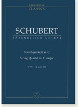 Schubert String Quintet C major D 956 - op. post. 163 Schubert String Quintet C major D 956 - op. post. 163