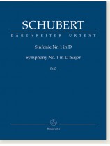 Schubert Symphony No.1 in D major , D82 Schubert Symphony No.1 in D major , D82