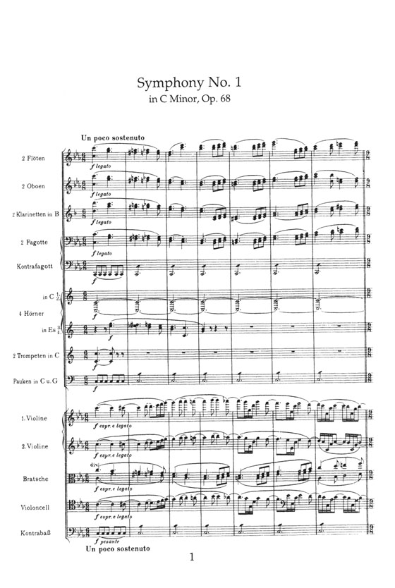 Brahms【Symphony No. 1 in C Minor, Op. 68】