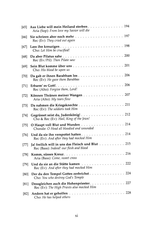 Bach【St. Matthew Passion】BWV 244, in Full Score