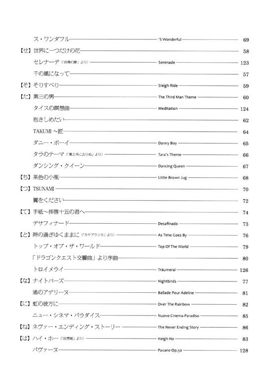 Popular Flute Numbers 110 フルート名曲110選