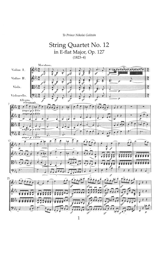 Beethoven【Late String Quartets and the Grosse Fuge, Opp. 127, 130-133, 135】 Beethoven【Late String Quartets and the Grosse Fuge, Opp. 127, 130-133, 135】