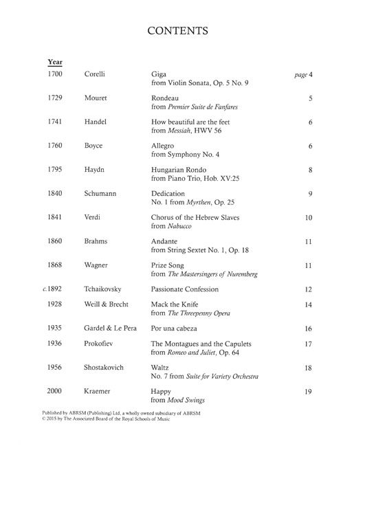 More Time Pieces for Viola【Volume 2】Music Through the Ages