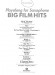 Guest Spot : Playalong for Alto Saxophone Big Film Hits【Download Card+樂譜】