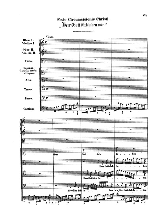 Bach【Cantatas Nos. 16-19】Volume Ⅴ , Miniature Score