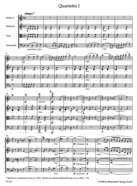 Beethoven【Streichquartett/String Quartets Op.59】 Beethoven【Streichquartett/String Quartets Op.59】