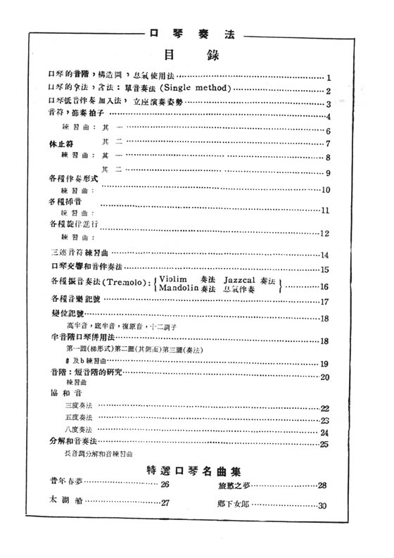 最新口琴吹奏法 各種口琴技巧[綜合篇]