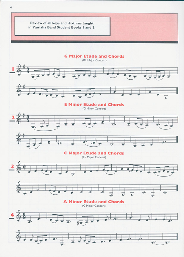 Yamaha Band Student Book 3 E♭ Alto Clarinet