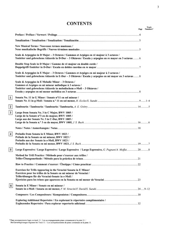 Suzuki Violin School Volume 【8】Violin Part