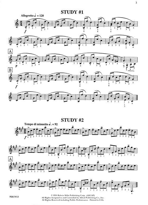 Music of the Masters Series - Intermediate Volume Ⅳ: 4-Mallet Studies for Marimba