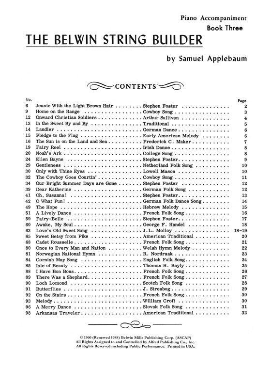 String Builder A String Class Method Piano Acc Book Three String Builder A String Class Method Piano Acc Book Three