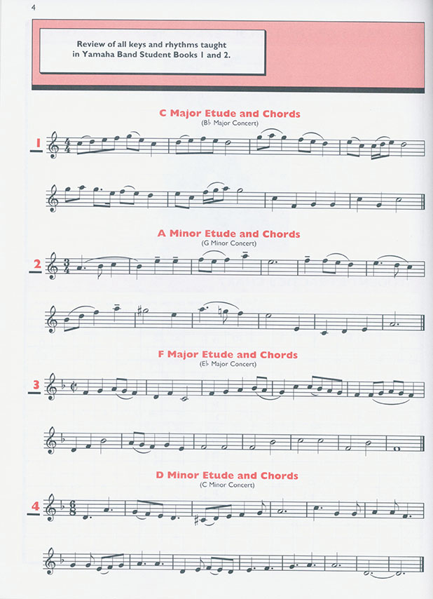 Yamaha Band Student Book 3 B♭ Tenor Saxophone