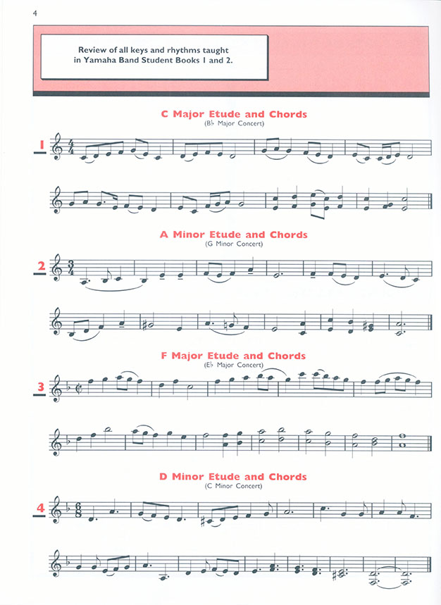 Yamaha Band Student Book 3 B♭ Clarinet