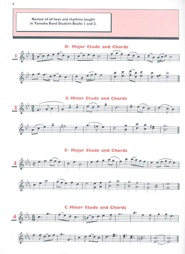 Yamaha Band Student Book 3 Flute