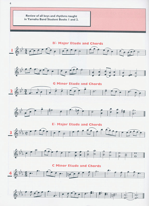 Yamaha Band Student Book 3 Oboe
