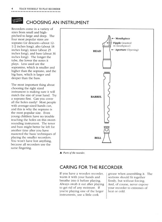 Alfred's Teach Yourself to Play Recorder