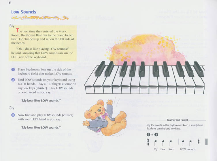 Music for Little Mozarts: Music Lesson Book 1