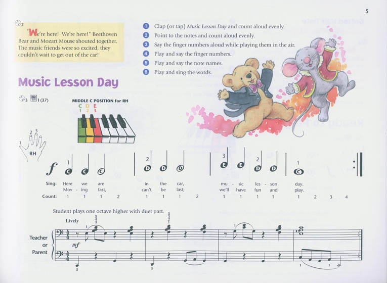 Music for Little Mozarts: Music Lesson Book 2