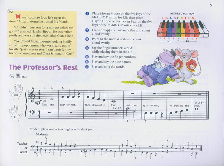 Music for Little Mozarts: Music Lesson Book 3