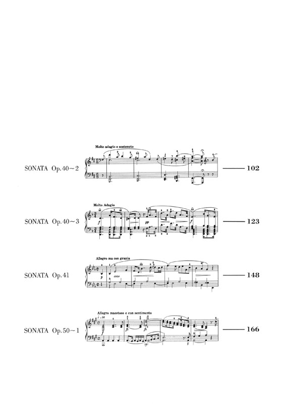 Clementi Sonatas 3／クレメンティー ソナタ アルバム 3 for Piano