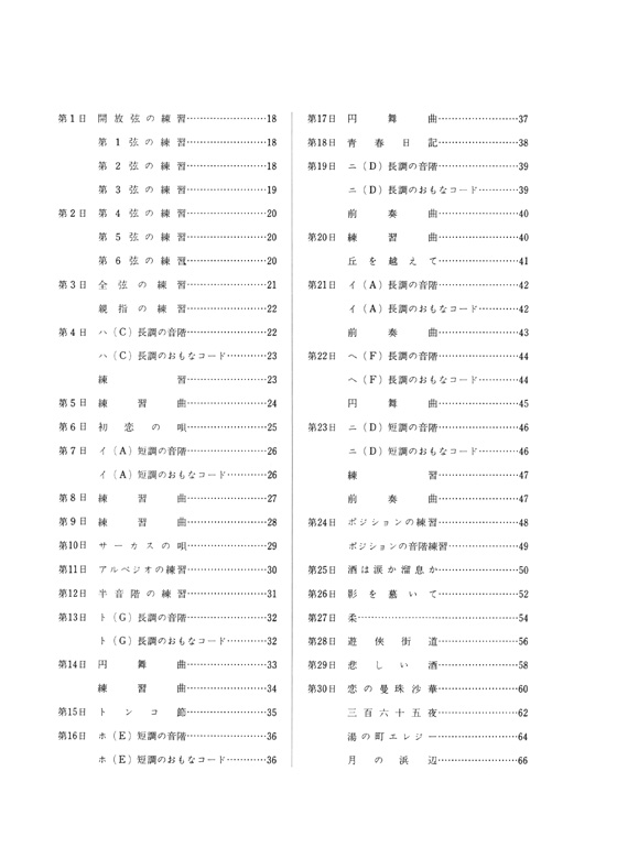 ギター基礎練習 [改訂版] 古賀30日間独習