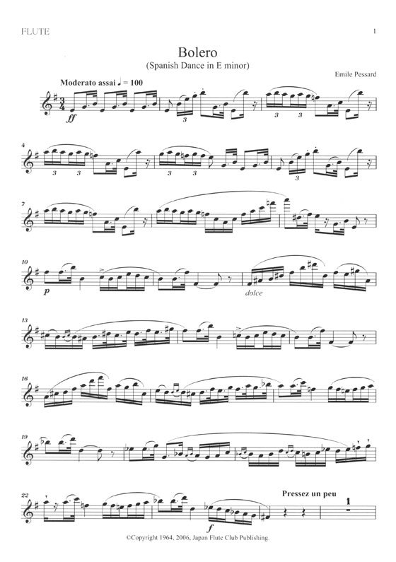 Flute Music Album with Piano accompaniment No. 2