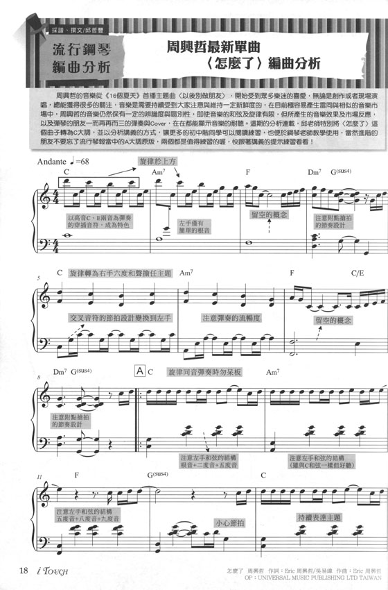 i Touch 就是愛彈琴 2019／04月號 No. 73