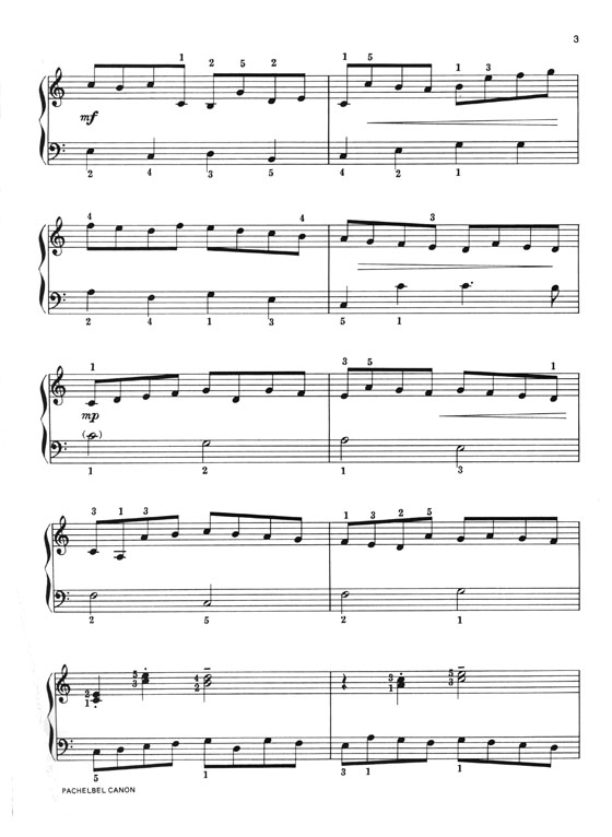 Pachelbel Canon in D by Johann Pachelbel Easy Piano Arrangement by Dan Coates Deluxe Edition