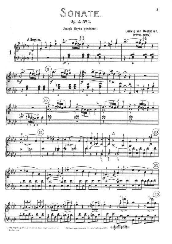 Beethoven Complete Piano Sonatas Volume Ⅰ (Nos. 1-15)