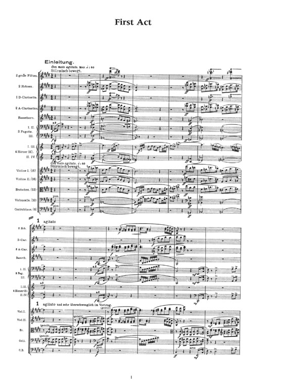 Richard Strauss Der Rosenkavalier in Full Score