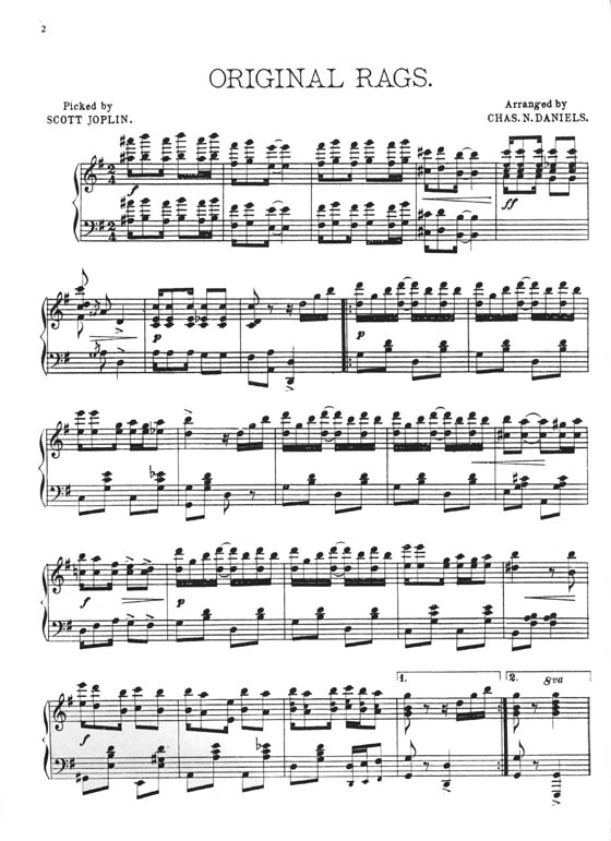Scott Joplin Complete Piano Rags