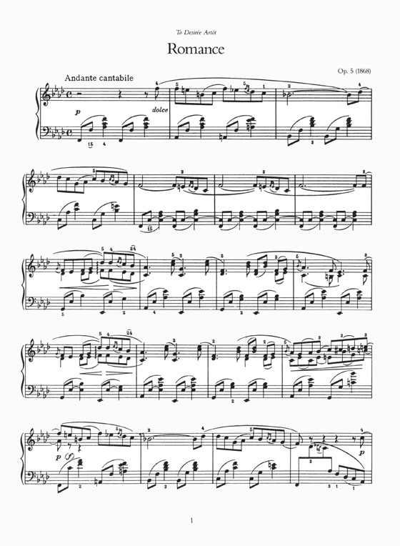 Tschaikovsky "The Seasons" and Other Works for Solo Piano