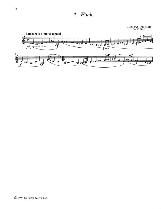 First Repertoire For Solo Guitar Book 1