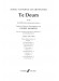 Charpentier Te Deum H. 148 Vocal Score