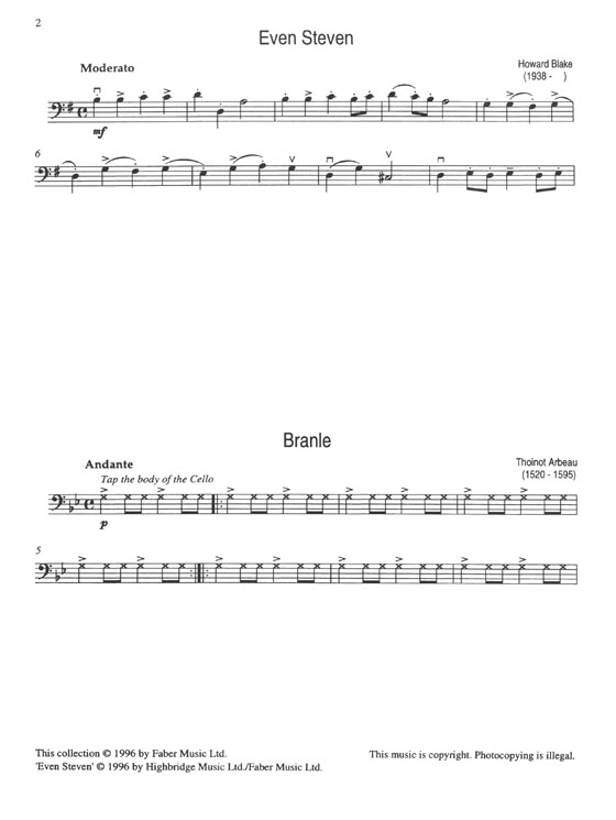 First Repertoire for Cello with Piano‧Book 1