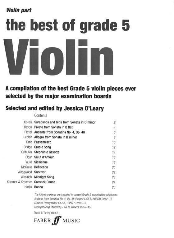 The Best Of Grade 5 Violin