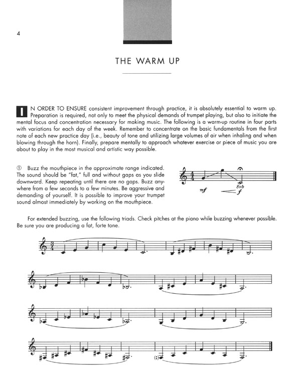 The Allen Vizzutti Trumpet Method Book 1 Technical Studies An Intermediate／Advanced Method
