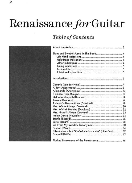 Renaissance for Guitar: Masters in TAB