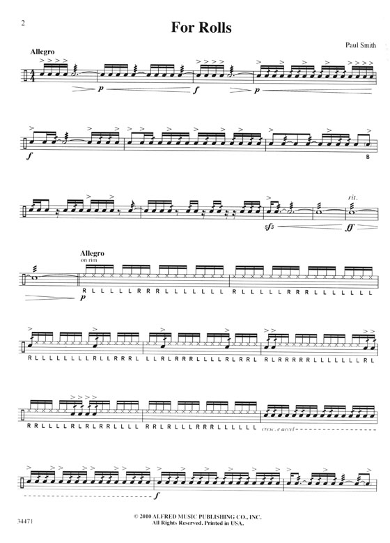 Day Rudimental Solos By Paul Smith Alfred’s Percussion Performance Series Day Rudimental Solos By Paul Smith Alfred’s Percussion Performance Series