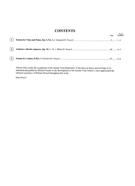 Suzuki Viola School Volume【9】Piano Accompaniments Suzuki Viola School Volume【9】Piano Accompaniments