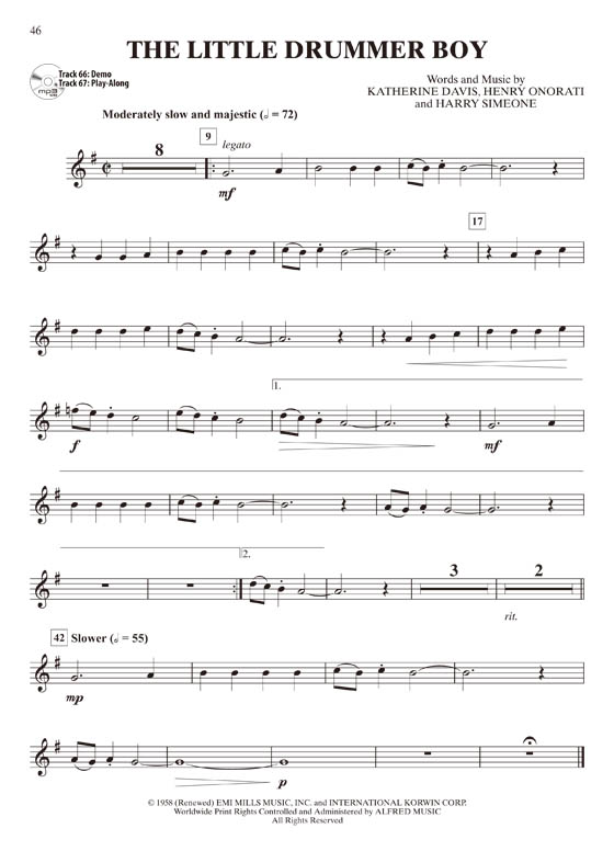 Ultimate Christmas Instrumental Solos for Tenor Sax 