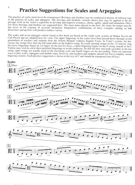 Scales for Advanced Violists (Viola)