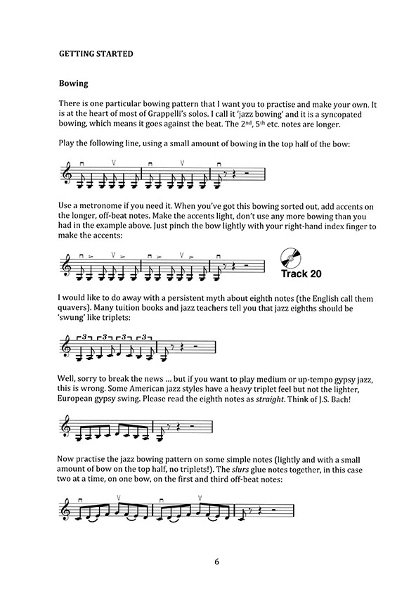 Grappelli Licks The Vocabulary of Gypsy Jazz Violin