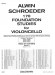 Alwin Schroeder 170 Foundation Studies for Violoncello Volume 2