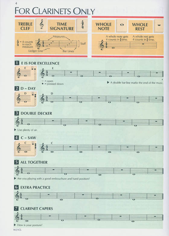 Standard of Excellence【Book 1】B♭ Clarinet