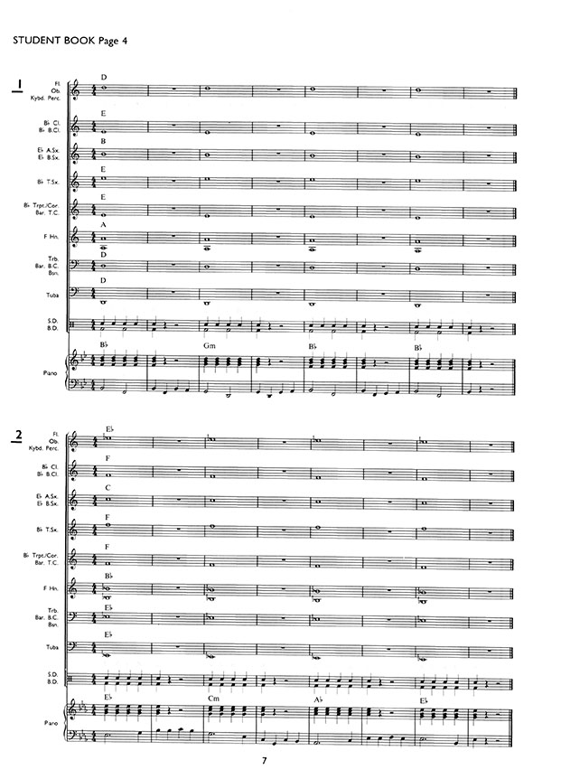 Yamaha Band Student Book 1 Conductor's Score