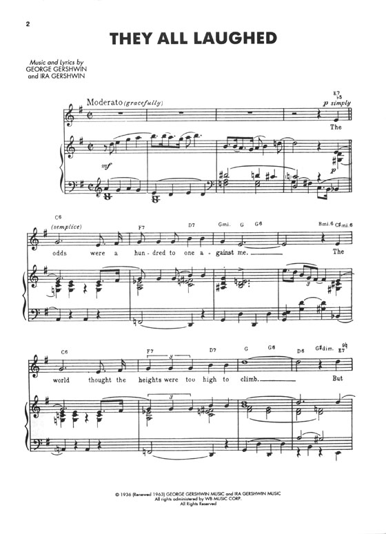50 Gershwin Classics Piano／Vocal