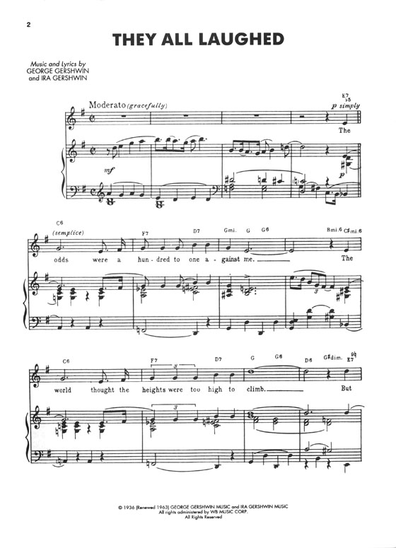 50 Gershwin Classics Piano/Vocal 50 Gershwin Classics Piano/Vocal