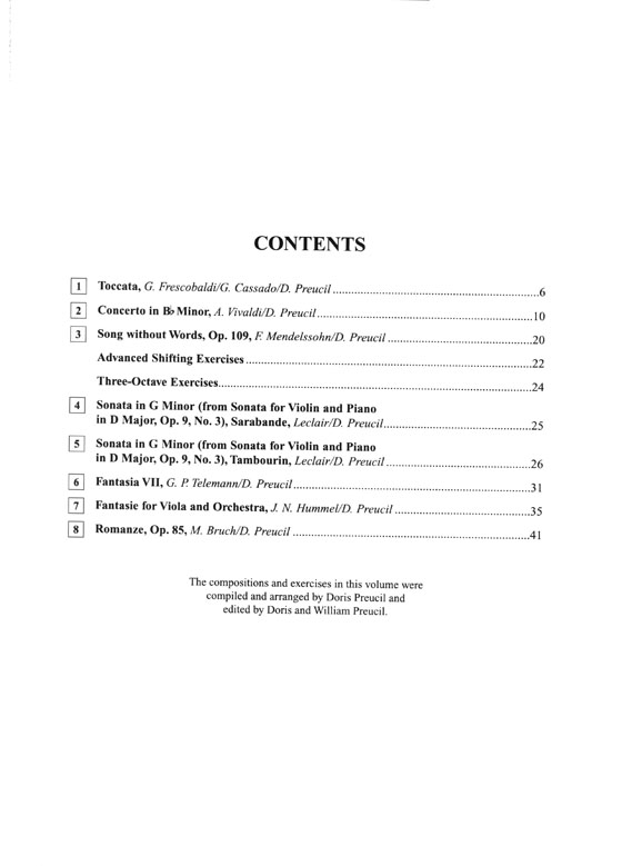Suzuki Viola School Volume【8】Viola Part Suzuki Viola School Volume【8】Viola Part