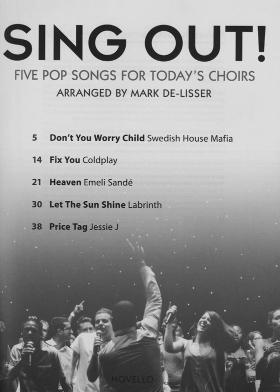 Sing Out! Five Pop Songs for Today's Choirs , Book 3